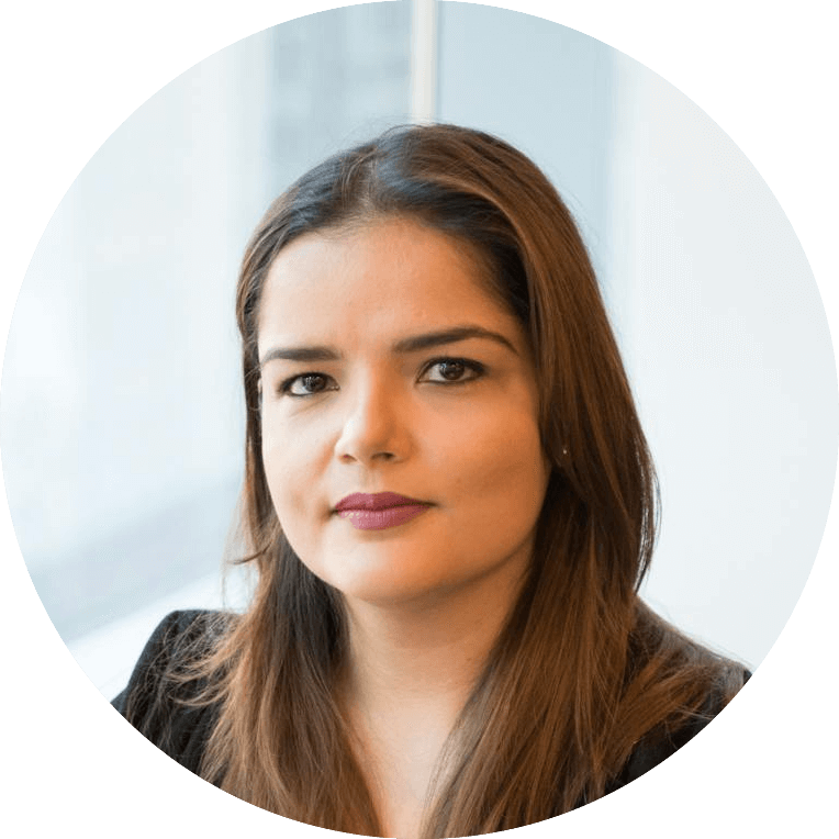 a woman with long hair and red lipstick